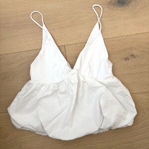 Zara Elegant White Camisole